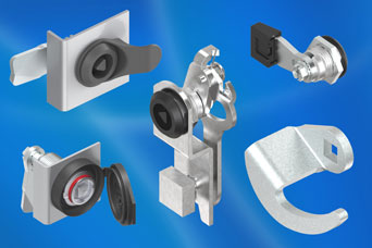 Quarter-turn locks from EMKA - important accessories complete installations